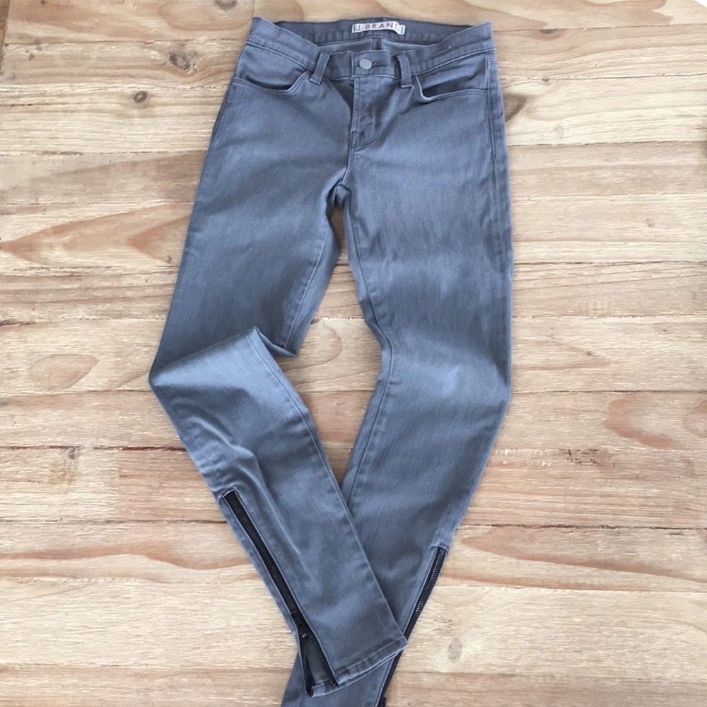 J BRAND Revolve Zipper Ankle Skinny Gotham Jeans